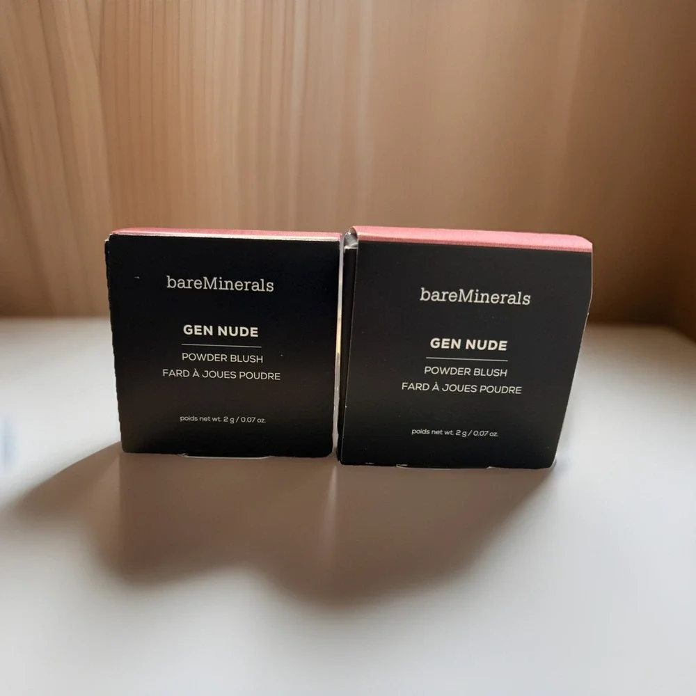 bareMinerals Gen Nude Powder Blush Call My Blush 2g / 0.07oz Lot OF Two New